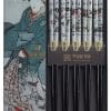 Essstäbchen mit Geisha - 5er Set