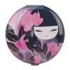Schwarz / Pinker Kazuko Taschenspiegel - Kimmidoll – Bild 2