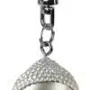 Schwarzer Schlüsselanhänger - Kleiner Buddha - 4,5 cm – Bild 2