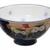Blau / Weiße Schale mit Eulenfigur - Kawai - 11,5 x 6 cm 300ml – Bild 2
