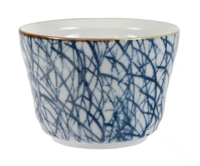 Blau / Weiße Soba Teetasse - 9 x 6,5 cm – Bild 2