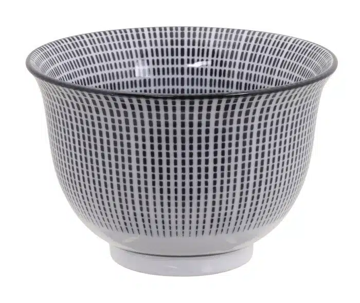 Schwarz / Weiße Teetasse - Sendan Tokusa - 9,1 x 6 cm – Bild 2