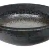 Schwarz / Weiße Schüssel - Mino Yaki - 23,5 x 8 cm 1800 ml – Bild 2
