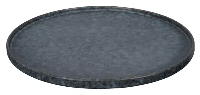 Tokyo Design Studio - Nezumi - Donkergrijs Dinerbord met Rand - 30.7 x 2.5cm