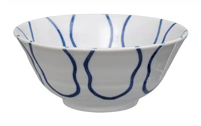 Blau / Weiße Schüssel - Gemischte Schalen - 15 x 7 cm 500 ml – Bild 2