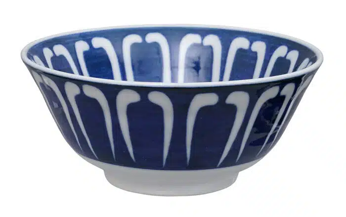 Blau / Weiße Schüssel - Gemischte Schalen - 15 x 7 cm 500 ml – Bild 2