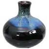 Kobalt handgemachte Vase - 8,5 x 9 cm – Bild 2