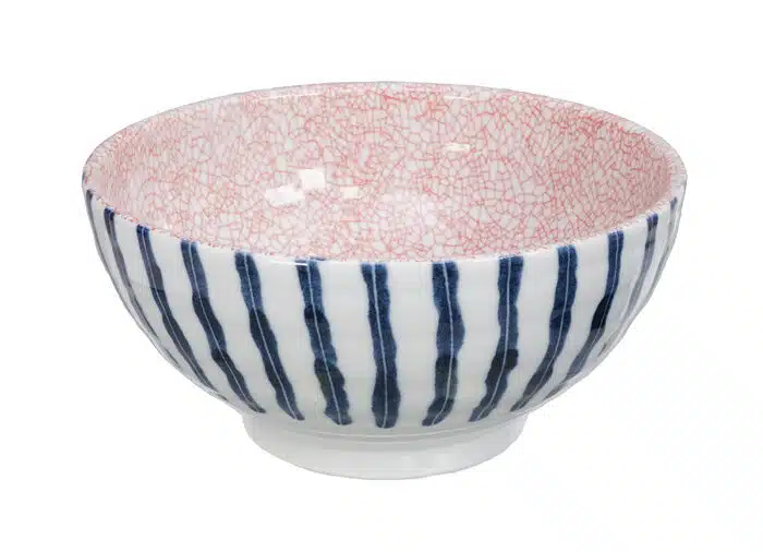 Blau / Rote Schale - Gemischte Schalen - 18,5 x 9 cm 1000 ml – Bild 2