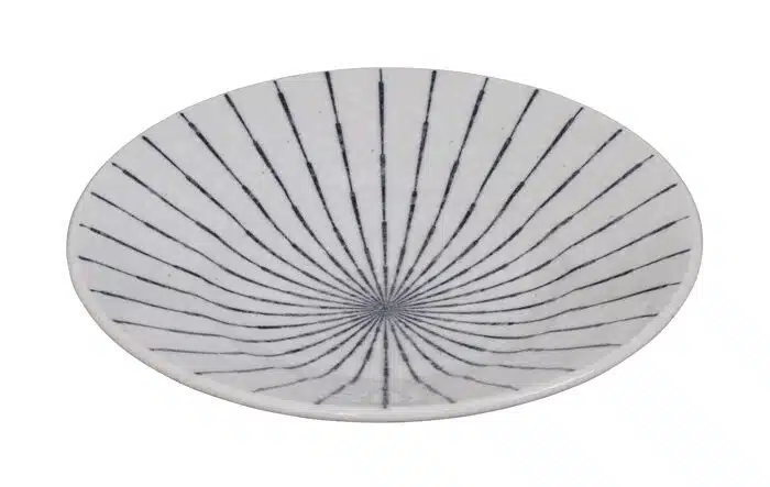 Blau / Weiß Schüssel - Tokusa Weiß - 20 x 4 cm – Bild 2