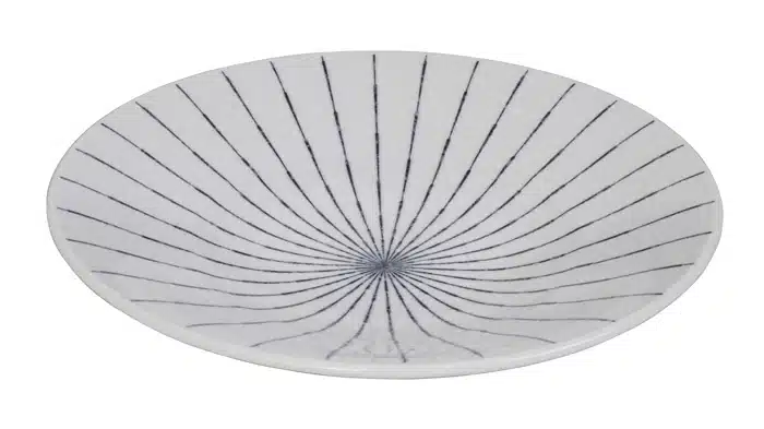 Blau / Weiß Schüssel - Tokusa Weiß 29,2 x 5,6 cm – Bild 2