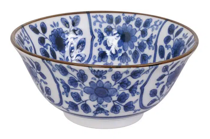Blau / Weiß Schüssel - Gemischte Schalen - 15 x 6,8 cm 500 ml – Bild 2