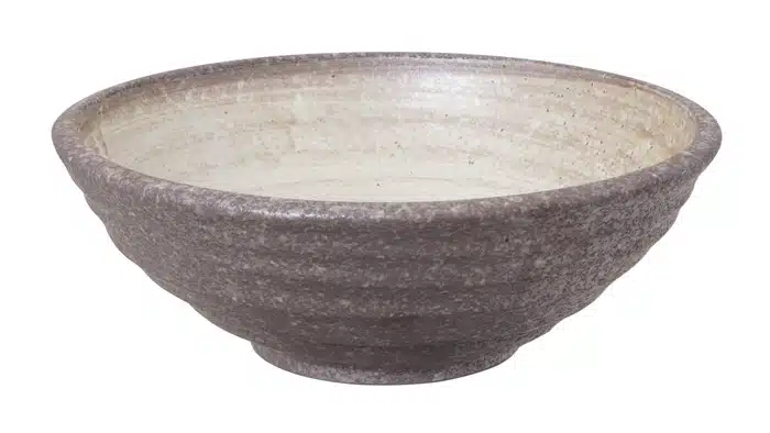 Braune Schüssel - Minoyaki - 24 x 8,5 cm 1500 ml – Bild 2