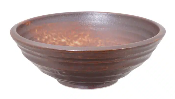 Rote Schüssel - Minoyaki - 24 x 8,5 cm 1500 ml – Bild 2