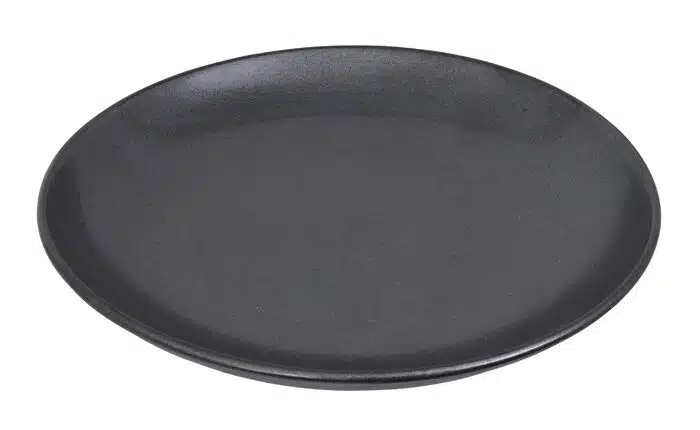 Matt-Schwarzer Teller - Tetsu Kessho Matte - 23cm – Bild 2
