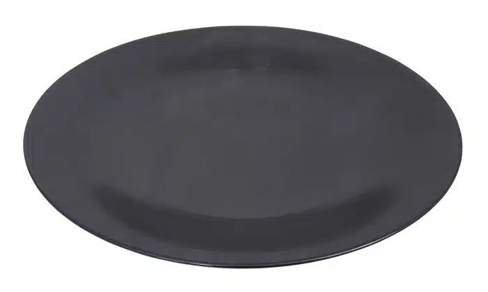 Matt-Schwarzer Teller - Tetsu Kessho Matte - 28cm – Bild 2