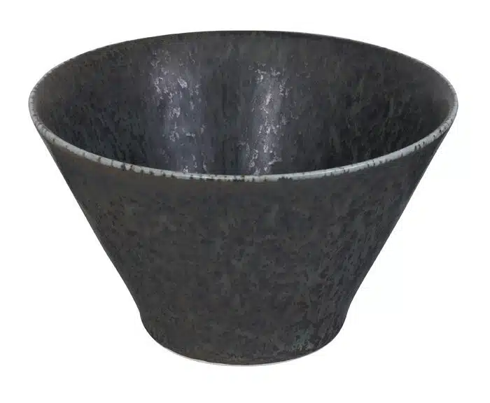 Matt-Schwarze Schüssel - Onyx Noir - 13,2 x 7,6 cm 400 ml – Bild 2