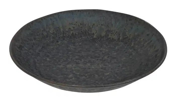 Matt-Schwarzer Teller - Onyx Noir - 20,5 x 4,5 cm 550 ml – Bild 2