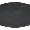 Matt-Schwarzer Teller - Onyx Noir - 25 x 3,7 cm – Bild 2