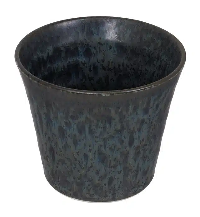 Matt-Schwarze Teetasse - Onyx Noir - 9,5 x 8 cm 250 ml – Bild 2