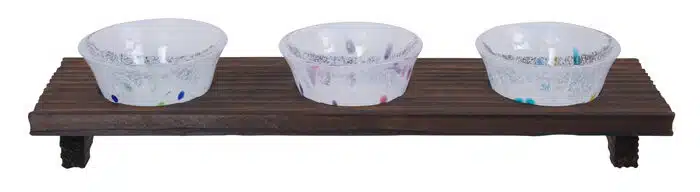 Glass Sakeset - Set von 3 Stück - 7,4 x 4,5 cm 70 ml – Bild 2