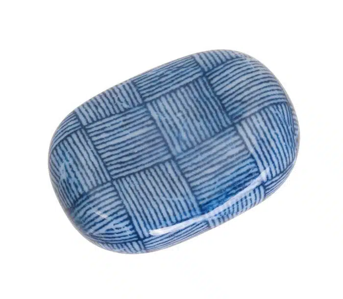 Blaue Stäbchen Halter - 3 x 4,5 cm – Bild 2