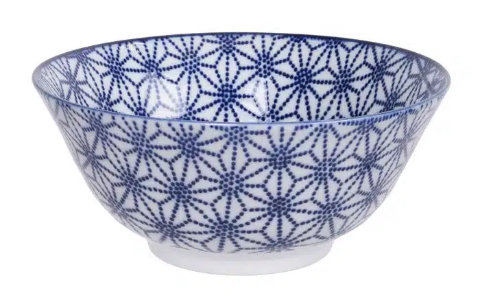 Blau / Weiße Schüssel Stern - Nippon Blau - 15,2 x 6,7 cm 500 ml – Bild 2