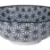 Schwarz / Weiße Schüssel Stern - Nippon Schwarz - 21 x 7,8 cm 1100ml – Bild 2