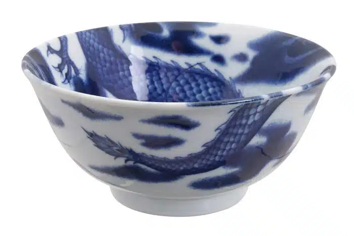 Blaue Schale - Drache - 15 x 7 cm 500 ml – Bild 2