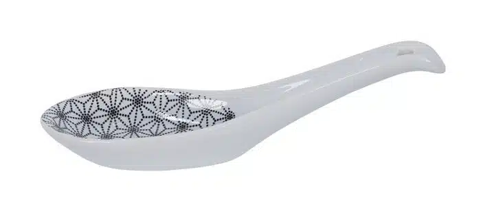 Schwarz / Weißer Löffel Stern - Nippon Schwarz - 13,8 x 4,8 cm – Bild 2