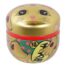 Lucky Cats - Goud Roestvrij stalen Theeblik - 8.6 x 8.4cm 100gr