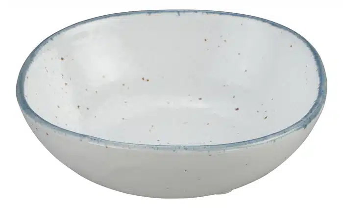 Weiß / Blaue Schüssel - 12,7 x 4,3 cm – Bild 2