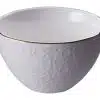Weiß / Goldene Schale Streifen - Nippon Weiß - 11,4 x 6 cm 350 ml – Bild 2
