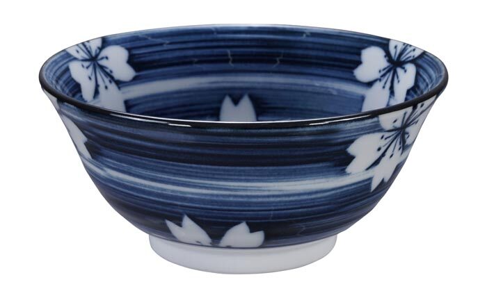 Blau / Weiße Schüssel - Gemischte Schalen - 15 x 7 cm 500 ml – Bild 2