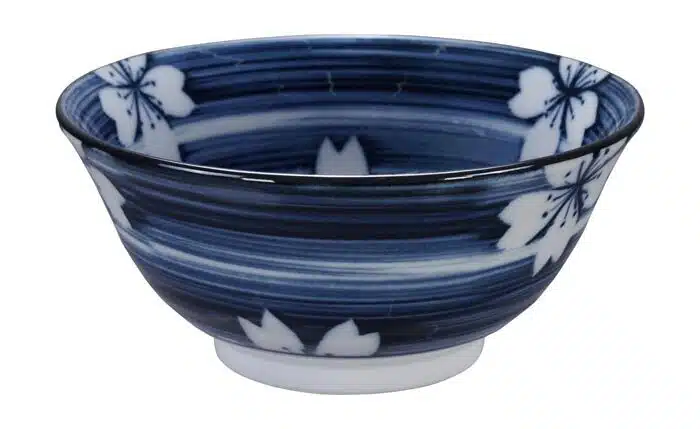 Blau / Weiße Schüssel - Gemischte Schalen - 15 x 7 cm 500 ml – Bild 2