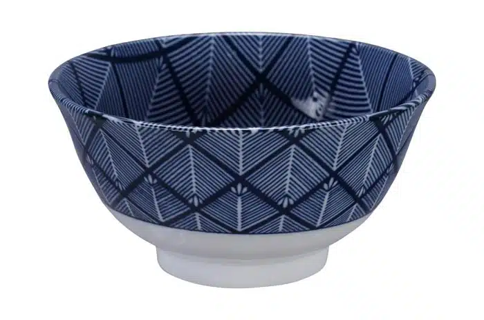 Blau / Weiße Schüssel - Gemischte Schalen - 13 x 7 cm 350 ml – Bild 2