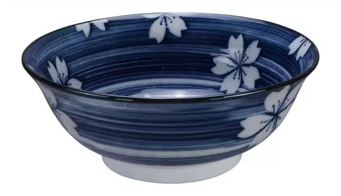Blau / Weiße Schüssel - Gemischte Schalen - 21 x 8 cm 1000 ml – Bild 2