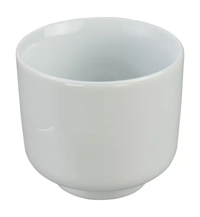 Weiße Probe Sake Tasse - 7,8 x 6,8 cm 180 ml – Bild 2