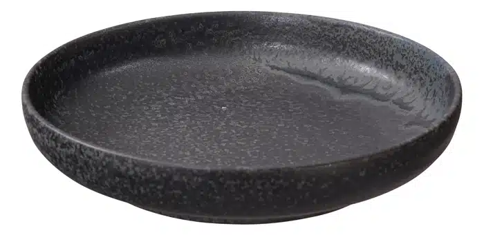 Matt-Schwarzer Teller - Onyx Noir - 20 x 4,2 cm – Bild 2