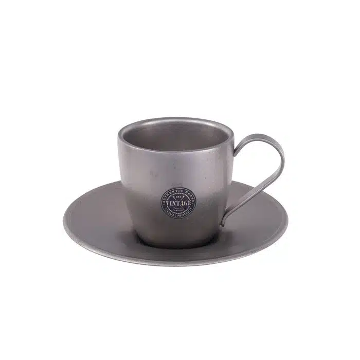 Kaffeetasse und Untertasse - Vintage - 100ml – Bild 2