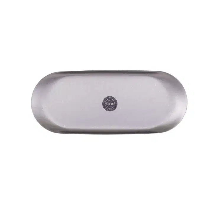 Ovales Tablett - Vintage - 23 x 9,7 cm – Bild 2