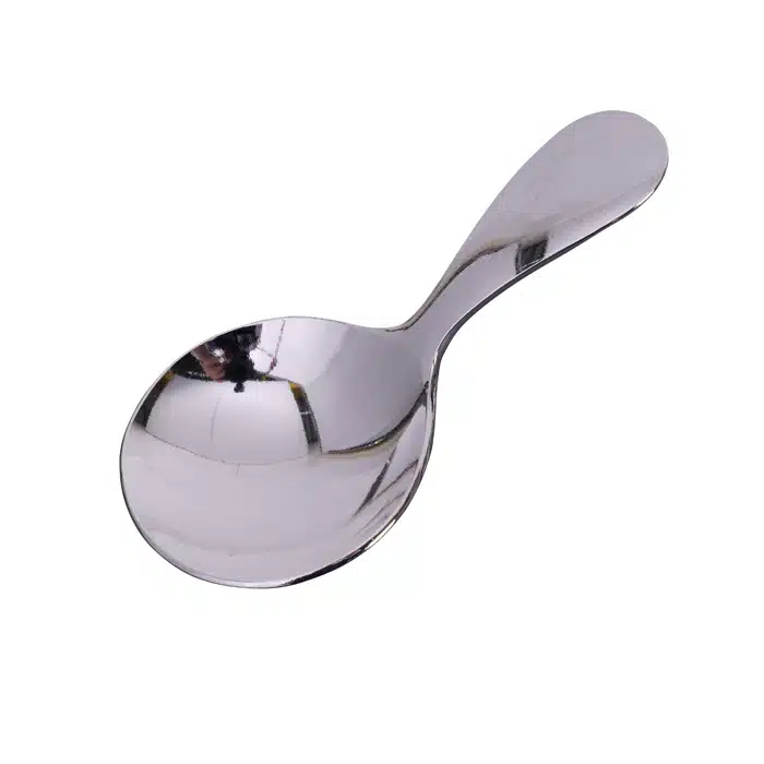 Silberlöffel für Teedose rund - 4 x 8,5 cm – Bild 2