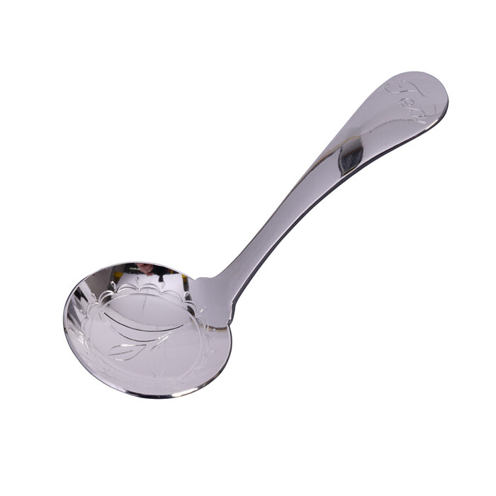 Silberlöffel für Teedose  - 4 x 10,4 cm – Bild 2