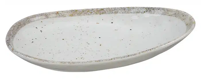 Tokyo Design Studio - Melamine Earthware - Weißer Speiseteller - 28,4 x 19 x 5,1 cm – Bild 2