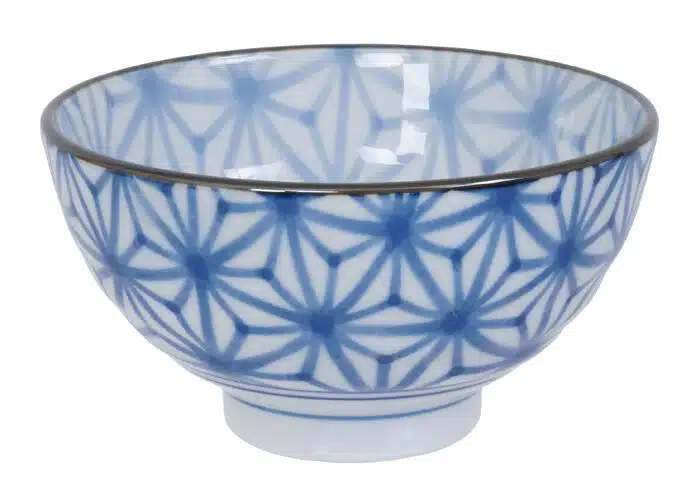 Blau / Weiße Schüssel - Gemischte Schalen - 12 x 6,5 cm – Bild 2