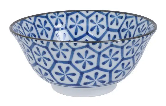 Blau / Weiß Schüssel - Gemischte Schalen - 15 x 6,8 cm 450 ml – Bild 2