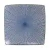 Blauer quadratischer Teller - Sendan Tokusa - 22 x 22 cm – Bild 2