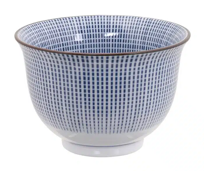 Weiße / Blaue Teetasse - Sendan Tokusa - 9,1 x 6 cm 190 ml – Bild 2
