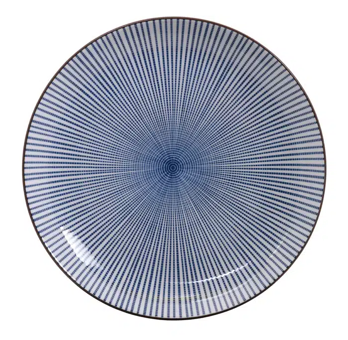 Blau / Weißer Teller - Sendan Tokusa - 15,5 x 2,5 cm – Bild 2
