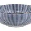 Blau / Weiße Schüssel - Sendan Tokusa - 17,8 x 6,6 cm 900 ml – Bild 2