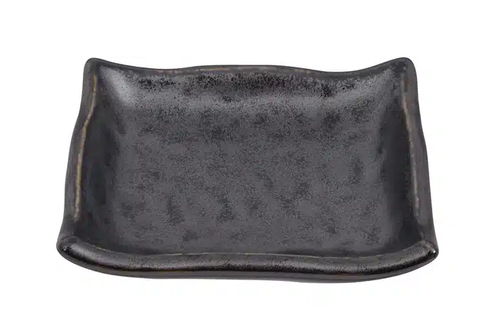 Matt-Schwarze Saucenschale - Tetsu Kessho Matte - 9 x 9 cm – Bild 2